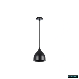 Závěsné svítidlo, COMO BLACK, 1x E27 barva černá