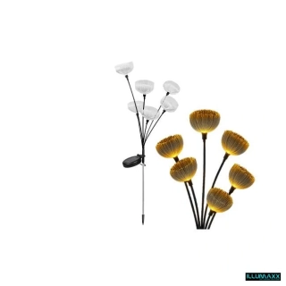 Svítidlo venkovní solární SOLAR FLOWERS se soumrakovým čidlem, výška 80cm