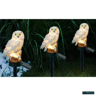 Svítidlo venkovní solární SOLAR OWL se soumrakovým čidlem, výška 40cm