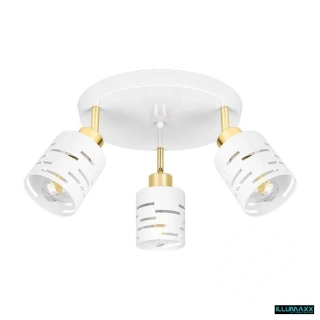 ILLUMAXX Stropní bodové svítidlo ELEN 3× E27 bílé