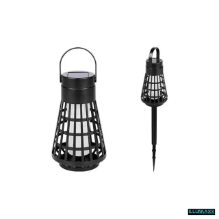 ILLUMAXX Solární zahradní LED lucerna 2v1 50 cm