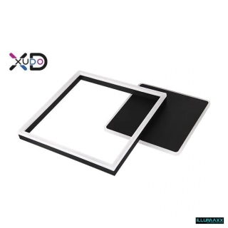 ILLUMAXX LED stropní svítidlo 40 W 55 × 47 cm 4000 K černé