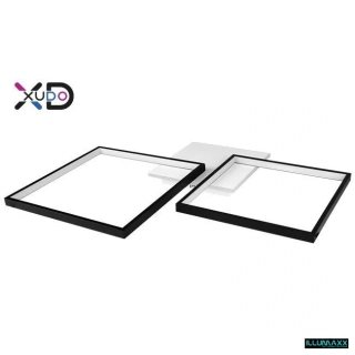 ILLUMAXX LED stropní svítidlo 45 W 69 × 52 cm CCT černé