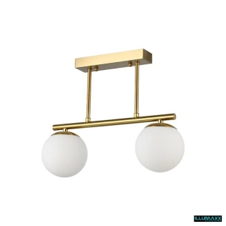 ILLUMAXX LED závěsné svítidlo BALI 2xE27 zlaté