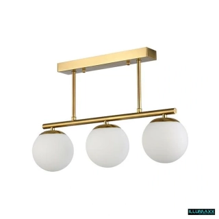 ILLUMAXX LED závěsné svítidlo BALI 3xE27 zlaté