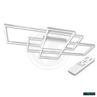 ILLUMAXX LED stropní svítidlo HYDRA 90x50x8 cm bílé