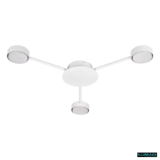 ILLUMAXX LED bodové stropní svítidlo ZIBO 3 bílé