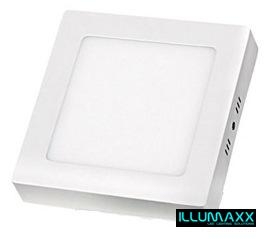 LED panel přisazený čtverec 6W, 230V, IP20, teplá bílá