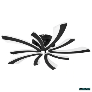 ILLUMAXX LED stropní svítidlo VIGOS 59 cm 70 W černé s dálkovým ovladačem