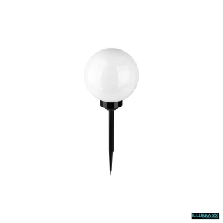 ILLUMAXX Solární LED zahradní koule 25 cm bílá