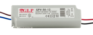GLP napíjecí zdroj GLP GPV-50-12, 12V 4A 48W IP67