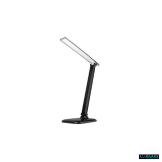 LED stolní lampa černá 9W neutrální bílá