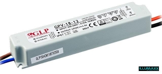 Zdroj GLP GPV-18-12, 12V 1,5A 18W IP67