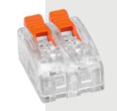instalační svorka páčková 221-412 , 2x0,2-4mm