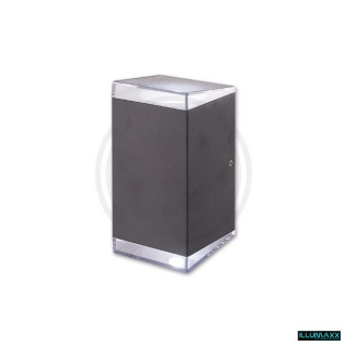 Svítidlo fasádní venkovní nástěnné ZARALF CUBE /IP54/ 2x7W LED