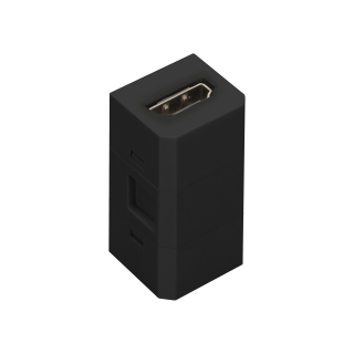 Modul HDMI černý pro vestavnou zásuvkou lištu KZAS 00035