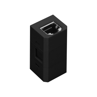 Modul RJ45 černý pro vestavnou zásuvkou lištu KZAS 00035